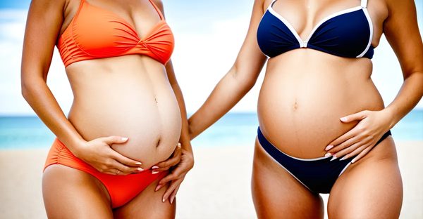 Maillots de bain 2 pièces grossesse : confort et style réunis